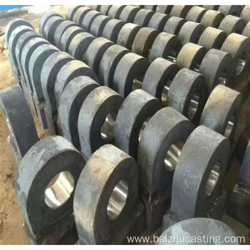 manganese steel mining machine part crusher hammer head